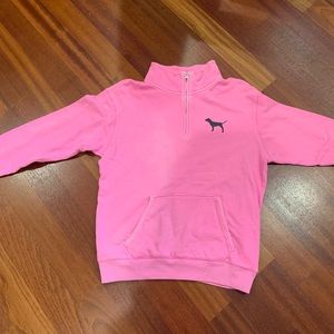 PINK half zip